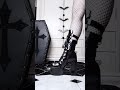 goth shoe collection ⛓️🖤 pick your favs killstar demonia boots lamoda dolls kill widow high heels