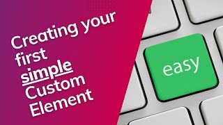 How to create your first simple Custom Element in Kontent