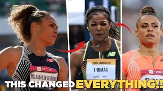 JUST IN: Sydney McLaughlin Defeats Gabby Thomas and Abby Steiner at LA Grand Prix 200 Meters