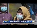 aksi nekat perempuan tabrak kantor polisi terekam cctv