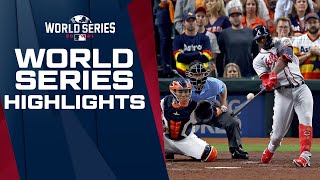 Full World Series Game Highlights! (Braves vs. Astros show down in 2021 Fall Classic)