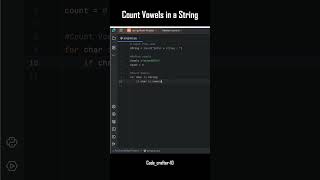 📝 Python Program to Count Vowels in a String | Beginner Python Tutorial