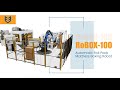 RoBOX-100 : Automatic Roll Pack Mattress Boxing Robot