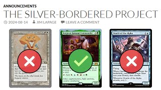 The Problem With Silver-Bordered Cards In Commander