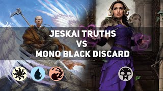 Jeskai Truths vs Mono Black Discard | Platinum | MTG Historic