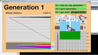 Evolution Simulator of Untwitchy Creatures Doing MATH (Part 2)
