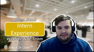 Intern Experience - Meet Frank, Website & IT Team | NSTEM