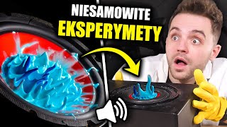 Niesamowite EKSPERYMENTY z CIECZĄ NIENEWTONOWSKĄ!