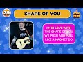 finish the lyrics quiz finish the lyrics challenge popular song 2010 2020 music quiz