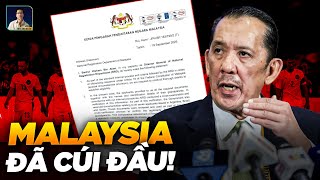 NỰC CƯỜI: MALAYSIA NHẬN SAI NHƯNG LÀ SAI SÓT KHI NỘP HỒ SƠ, CÒN CẦU THỦ LÀ ‘CÔNG DÂN HỢP PHÁP’