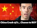 China Stocks Crash 15％…Chance to BUY！