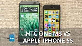 HTC One M8 vs Apple iPhone 5s