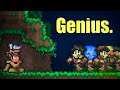 Terraria but I cant build, get hit, or respawn.