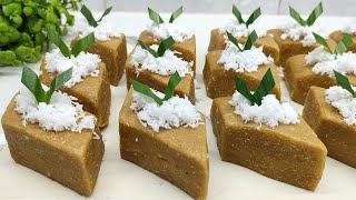 RESEP GETUK GULA MERAH jajanan pasar olahan singkong enak ngangenin