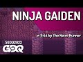 Ninja Gaiden by The Retro Runner in 11:44 - Summer Games Done Quick 2022