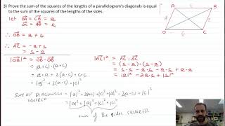 Geometric proofs using vectors Part 2