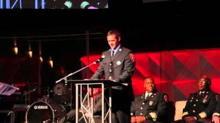 Firefighter/EMT Dustin Rothell Class 61 Valedictorian