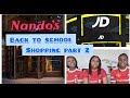 BACK TO SCHOOL SHOPPING VLOG|PART TWO| M&S, JD SPORTS, NEW LOOK...