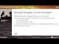 Time travel debugging (a.k.a. reversible debugging)