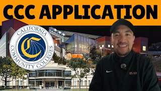 California Community College Application Walkthrough (CCC Apply)