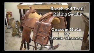 Handmade Saddle ✔ Custom Made Saddle by Bruce Cheaney Saddle Maker