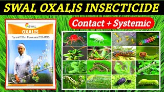 Swal Oxalis insecticide | Fipronil-15%+flonicamid-15%WDG| Oxalis insecticide price dose work result