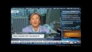 Kathy Wylde, CEO of the Partnership for New York City, Discusses Fiscal Cliff (10/25/12)