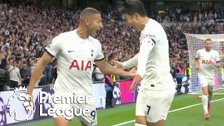 Heung-min Son gives Tottenham 1-0 lead over 10-men Liverpool | Premier League | NBC Sports