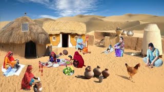 Desert Woman Village Life Pakistan in Sindh Tharparkar | Traditional Life | Stunning Pakistan