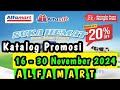 Katalog Promosi Alfamart Terbaru 16 - 30 November 2024 || Promosi Alfamart