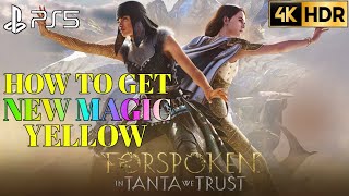 How to Get Yellow Magic FORSPOKEN In Tanta We Trust Yellow Magic| Forspoken DLC How to Get New Magic