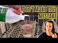 Easiest Way To Clean A Dishwasher And Dishwasher Filter (With Vinegar)