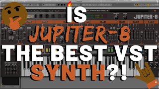 Reviewing Roland Jupiter 8 VST - Make Sounds From Scratch Using VST Synth