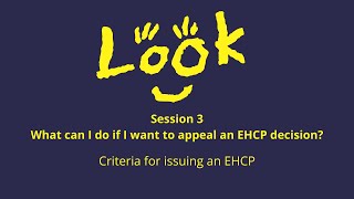 Criteria for issuing an EHCP