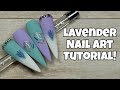 Lavender Nail Art Tutorial!