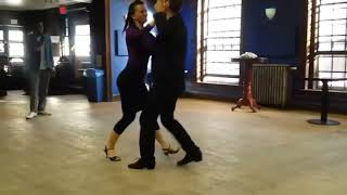 Argentine tango workshop - Vals: Sonja Bruyninckx \u0026 Sven Breynaert - Luna De Plata