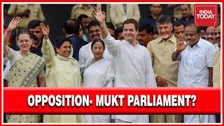 Parliament Session: Will It Be A Opposition- Mukt Parliament? India First