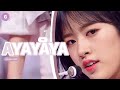 How would IVE sing Ayayaya by IZ*ONE | Line distribution