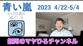 青い嵐の13日間（2023年 4/22 - 5/4 ）の過ごし方