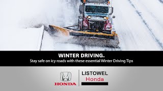 Listowel Honda - Winter Driving Tips