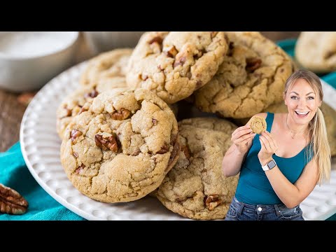 Swedish Pecan Topped Dream Cookies Recipe