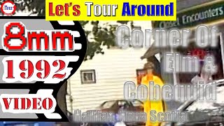 1992 Corner of Elm \u0026 Chebucto, Halifax, Nova Scotia | 8mm Vintage N.S. Video Footage