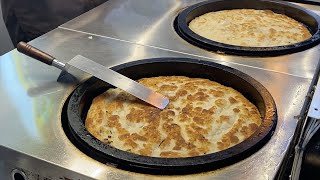 台式手工蔥油餅Scallion pancakes｜台灣街頭美食Taiwanese Street Food