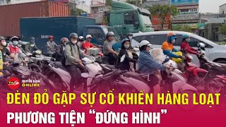 Cập nhật tin mới nhất tối 10/1: Đèn tín hiệu bị lỗi, xe máy dắt bộ, ô tô xếp hàng dài chờ | Tin24h