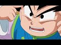 Goten mimics Vegeta .