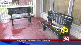 Ceremony held in honor of the 15th anniversary of the ACA tragedy