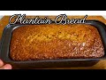 Sweet Plantain Bread, moist & flavorful, easy & simple