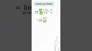 LIMITE NO INFINITO - Como calcular limite no infinito de uma função racional?