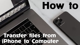 How to transfer iPhone Photos to Computer Manually