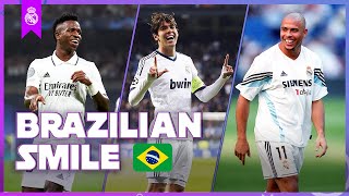 Vinicius, Ronaldo, Roberto Carlos... Crazy Brazilian goals | Real Madrid